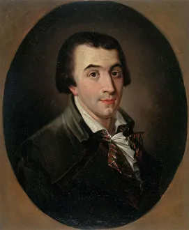 Portrait de Jacques-Pierre Brissot de Warville (1754-1793), journaliste et conventionnel, c1790. Creator: Francois Bonneville