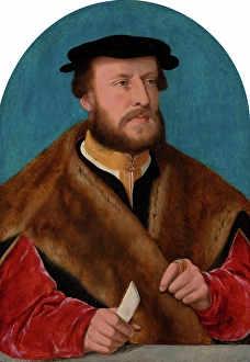 Chancellor Prints: Portrait of Jakob Omphalius (1500-1567), 1538/39. Creator: Bartholomaeus Bruyn the Elder