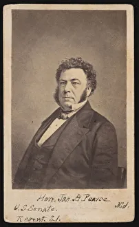 Portrait of James Alfred Pearce (1805-1862), Before 1862. Creator: Edward Anthony