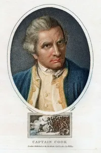 Portrait of James Cook, 1800. Artist: Chapman, John (active 1792-1823) Portrait of James Cook, 1800. Artist: Chapman, John (active 1792-1823)