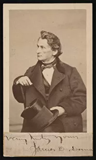 Mineralogist Collection: Portrait of James Dwight Dana (1813-1895), Before 1895. Creator: Unknown
