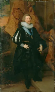 Oil Paint Paint Prints: Portrait of James Hay, 1st Earl of Carlisle, about 1660s. Creator: Unknown