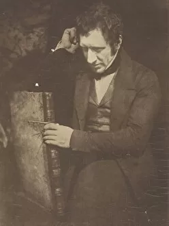 Adamson Hill And Gallery: Portrait of James Nasmyth, c. 1844, printed 1890 / 1900. Creators: David Octavius Hill