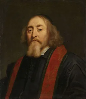 Humanism Prints: Portrait of Jan Amos Comenius, 1650-1670. Creator: Jurgen Ovens