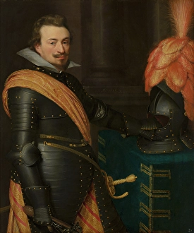 Jan Antonisz Van Ravesteyn Workshop Of Prints: Portrait of Jan III (1583-1638)