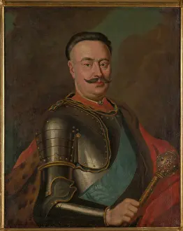 Hetman Prints: Portrait of Jan Klemens Branicki (1689-1771), between 1725-1750. Creator: Unknown