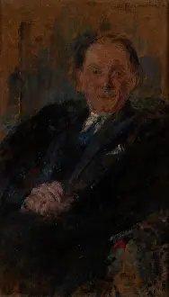 Boznanska Olga Prints: Portrait of Jan Rubczak, c1930. Creator: Olga Boznanska
