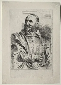 Anthony Van Dyck Flemish Prints: Portrait of Jan Snellinx. Creator: Anthony van Dyck (Flemish, 1599-1641)