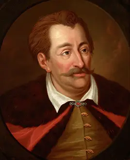 Chancellor Prints: Portrait of Jan Zamoyski (1542-1605)