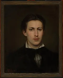 Architect Prints: Portrait of Jan Zawiejski, 1873. Creator: Aleksander Kotsis