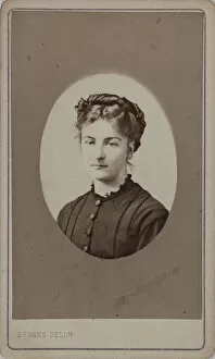 Albumin Photo Gallery: Portrait of Jane Dieulafoy (1851-1916), c. 1880. Creator: Delon, Eugène (1823-1894)