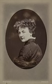 Portrait of Jane Dieulafoy (1851-1916), c. 1890. Creator: Ostroróg (Waléry)