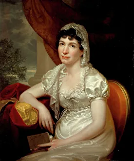 Peale Rembrandt Prints: Portrait of Jane Griffith Koch, c1817. Creator: Rembrandt Peale
