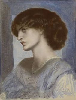 Jane Morris Prints: Portrait of Jane Morris, 1868-1874