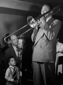 Portrait of Jay Higginbotham, New York, N.Y.(?), 1938. Creator: William Paul Gottlieb