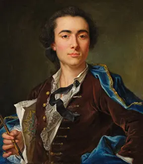 Portrait of Jean-Baptiste Boyer de Fonscolombe (1719-1785), 1740. Creator: Arnulphy, Claude (1697-1786)