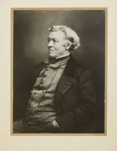 Portrait of Jean-Baptiste Camille Corot (1796-1875), ca 1860. Creator: Nadar, Gaspard-Felix