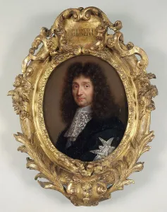 Ecole Francaise Prints: Portrait de Jean-Baptiste Colbert (1619-1683)