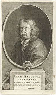 Tavernier Prints: Portrait of Jean-Baptiste Tavernier (1605-1689), c. 1680