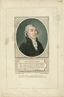 Jean Baptiste 1756 1837 Prints: Portrait of Jean-Baptiste Treilhard (1742-1810), c. 1790. Creator: Verité