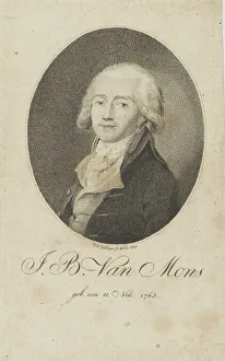 Portrait of Jean-Baptiste Van Mons (1765-1842), 1800. Creator: Bollinger, Friedrich Wilhelm
