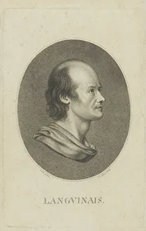 Lips Prints: Portrait of Jean-Denis Lanjuinais (1753-1827)