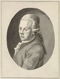 Wearing Prints: Portrait of Jean Grandjean, 1770-1800. Creator: Anon
