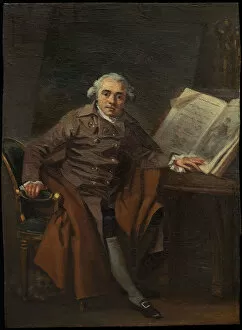 Lagren And Xe9 Gallery: Portrait of Jean-Jacques Lagrenée (1739-1821), c. 1787