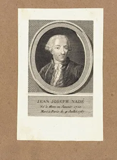 E Tvs Lor Nd Tudom Nyegyetem Prints: Portrait of Jean-Joseph Vade (1720-1757), ca 1770