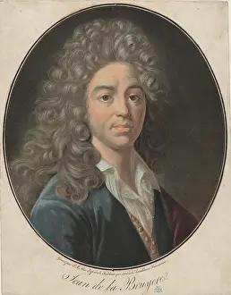 Alix Prints: Portrait of Jean de La Bruyere (1645-1696)
