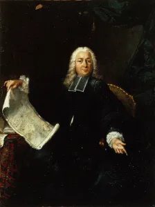 1740 Prints: Portrait of Jean de Lagrive (1689-1757), c. 1740. Creator: Anonymous