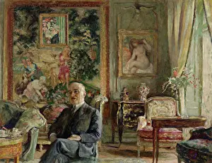 Edouard 1868 1940 Prints: Portrait of Jean Laroche (1866-1935), 1925-1926. Creator: Vuillard, Edouard (1868-1940)