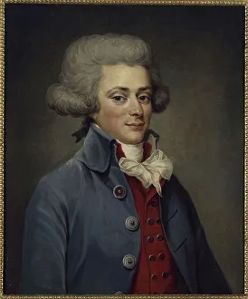 Auction Prints: Portrait of Jean-Louis Bréart, auctioneer in Paris