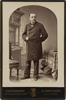 Charcot Prints: Portrait of Jean Martin Charcot (1825-1893), c. 1870. Creator: Anonymous
