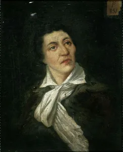 Necktie Prints: Portrait of Jean-Paul Marat (1743-1793)