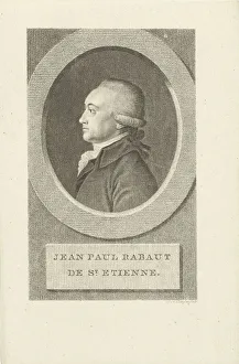 Claessens Prints: Portrait of Jean-Paul Rabaut Saint-Etienne (1743-1793), 1790s
