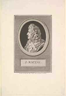 Augustin De Gallery: Portrait of Jean Racine, 1800. Creator: Augustin de Saint-Aubin