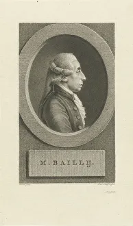 Bailly Prints: Portrait of Jean Sylvain Bailly (1736-1793), 1790s
