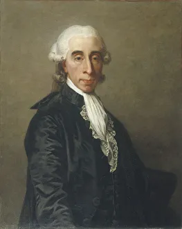 Bailly Prints: Portrait of Jean Sylvain Bailly (1736-1793), 1789. Creator: Mosnier