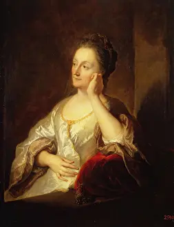 Artists Family Prints: Portrait of Jeanne de Troy, the Artist's Wife