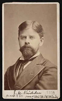 Surgeon Prints: Portrait of Jerome H. Kidder (1842-1889), 1877. Creator: Alman & Co