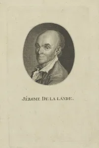Geographer Prints: Portrait of Jerome Lalande (1732-1807), c. 1800. Creator: Westermayr, Conrad (1765-1834)