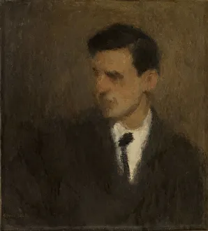 Frank Edwin Scott Prints: Portrait de Jeune Homme, n. d. Creator: Frank Edwin Scott