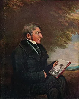 Jmw Turner Collection: Portrait of JMW Turner, c1841 (1904). Artist: Charles Turner