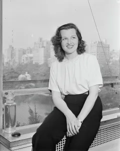 Pop Music Prints: Portrait of Jo Stafford, New York, N.Y.(?), ca. July 1946. Creator: William Paul Gottlieb
