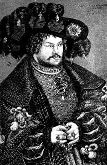German Master Prints: Portrait of Joachim I Nestor (1484-1535)