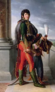 Portrait of Joachim Murat (1767-1815). Artist: Gerard, Francois Pascal Simon (1770-1837)