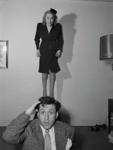 On Top Of Prints: Portrait of Joan Brooks and Duke Niles