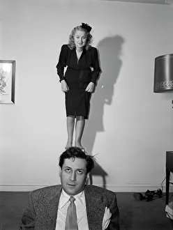 On Top Of Prints: Portrait of Joan Brooks and Duke Niles