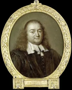 Copper Metal Prints: Portrait of Joannes Fredericus Gronovius